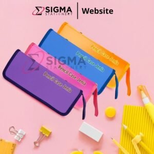 Tempat Pensil JENIA Zipper Pastel - PCS