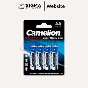 Batu Baterai AA CAMELION Heavy Duty isi 4 (R6P-BP4B) - Set
