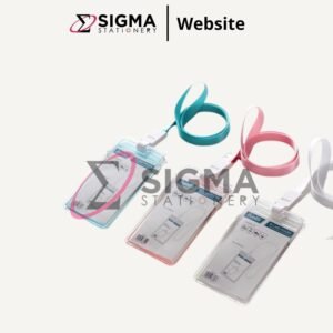 ID Card Portrait Transparant Bantex #8868 Clear - PCS