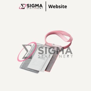 ID Card Portrait Transparant Bantex #8868 Pink - PCS