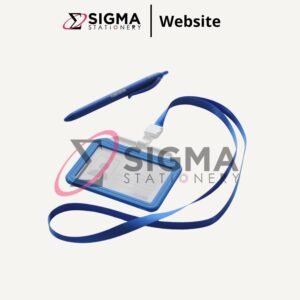 ID Card Two Sides Landscape Bantex #8880 Cobalt Blue - PCS