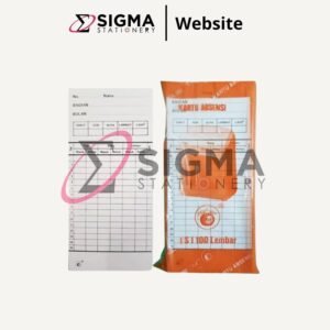 Kartu Absensi Amano APPLE - Pack