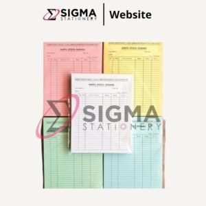 Kartu Stock Besar Putih - Folio - Pack