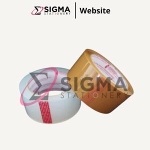 Lakban GOLD TAPE Bening/Coklat 2" merah - Roll