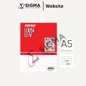 Loose Leaf A5 JOYKO Garis - Pack