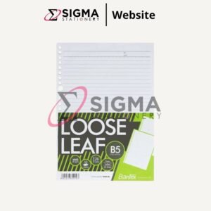 Loose Leaf B5 BANTEX #8600 50 sheet - Pak