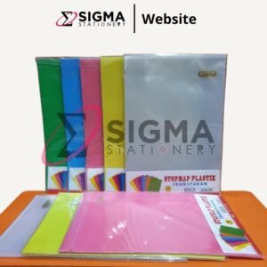 Map Kancing KIKY transparant - PCS