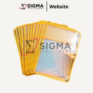 Map Transparan / Zipper F4 AKASHIRO Kuning - Pak