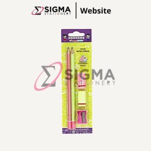 Pensil HAPPY JUNIOR PASCOLA + ERASER BLISTER STANDARD - Set