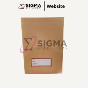 Sampul Buku Coklat Fancy Kwarto Jenia - Lembar