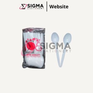 Sendok Plastik Putih isi 25 - Pak