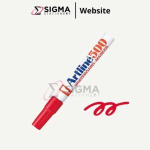 Spidol ARTLINE 500 (W/B) Merah - PCS