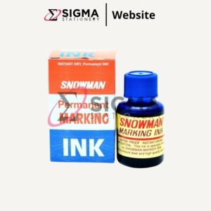 Tinta Spidol SNOWMAN Permanent biru - Btl
