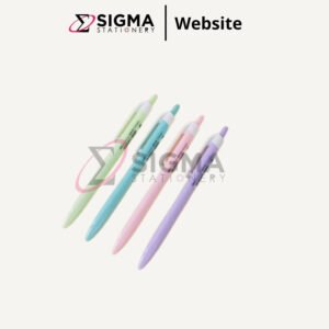 Deli Pen Tipe Retractable 0.7mm Biru WQ03330 - PCS