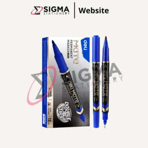 Spidol DELI Permanent Marker Biru EU10430 - PCS