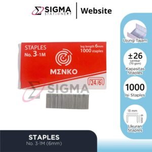 Staples / Isi Stapler MENKO no.3