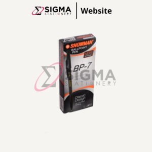 Ballpoint SNOWMAN BP-7 Hitam - PCS