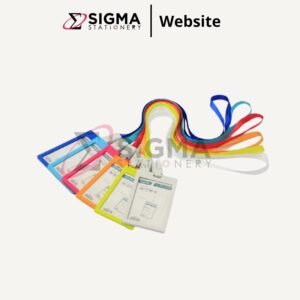 ID Card Landscape Bantex + Landyard #8865 - PCS