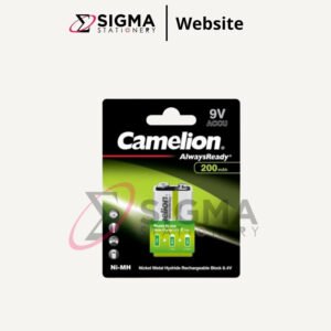 Baterai Camelion 9V Rechargeable 200 Mah - PCS