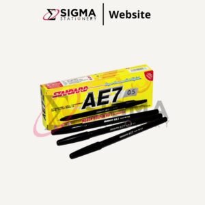 Ballpoint STANDARD AE-7 Hitam - Lusin