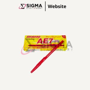Ballpoint STANDARD AE-7 Merah - Lusin