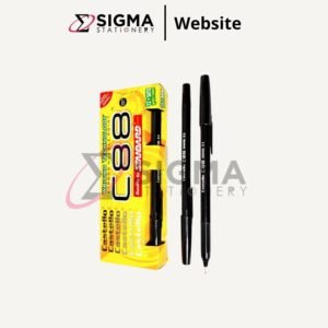 Ballpoint STANDARD C88 Castello Black - PCS