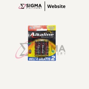 Batu Baterai AAA ABC ALKALINE isi 6 - Set