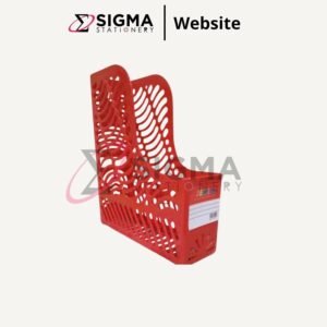 Box File Keranjang Polos JENIA Merah - PCS