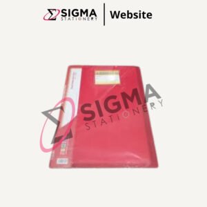 Clear Holder Polos JENIA isi 60 Merah - PCS