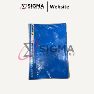 Business File Polos + Kantong JENIA Biru (lusin) - Lusin