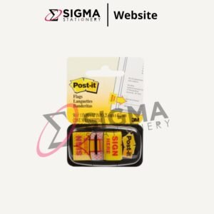 Post It 3M SIGN HERE 680-9 - PCS