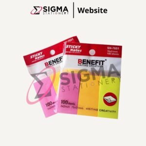 Post It BENEFIT 3 Warna  SN7651-3W - Set