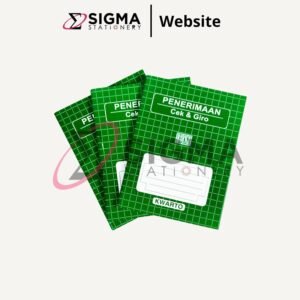 Buku Kas Folio Penerimaan Cek & Giro - PCS