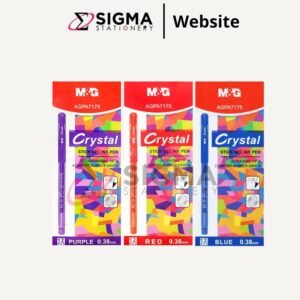 Ballpoint Gel M&G Crystal 0,38 Black