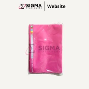 Business File Polos + Kantong JENIA Pink (lusin) - Lusin