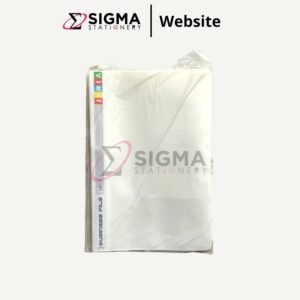 Business File Polos + Kantong JENIA Putih (lusin) - Lusin