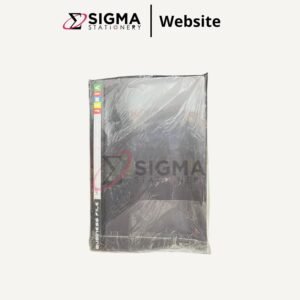 Business File Polos + Kantong JENIA Hitam (lusin) - Lusin