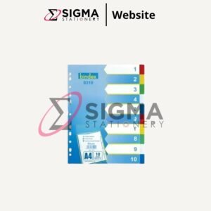 Divider BINDEX #8310 1-10 - Set