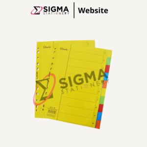 Divider BAMBI #2410 10 warna karton - Set