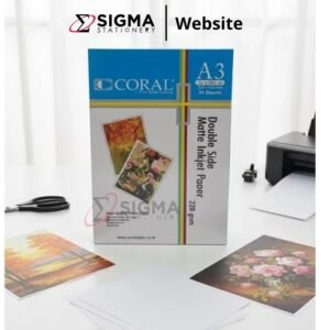 Inkjet Paper A3 220gr CORAL Double Side