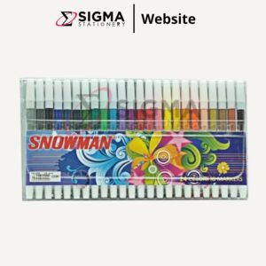 Spidol SNOWMAN Kecil 24 warna - Set