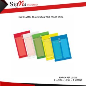 Map Tali Polos JENIA Bening (lusin) - Lusin